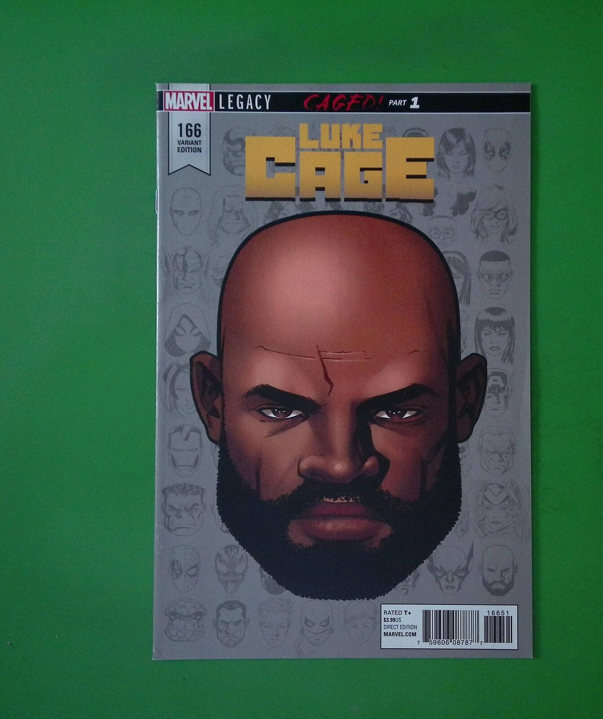 Luke Cage #166e 2017 Marvel Comics Variant High Grade Comic Book H86-232