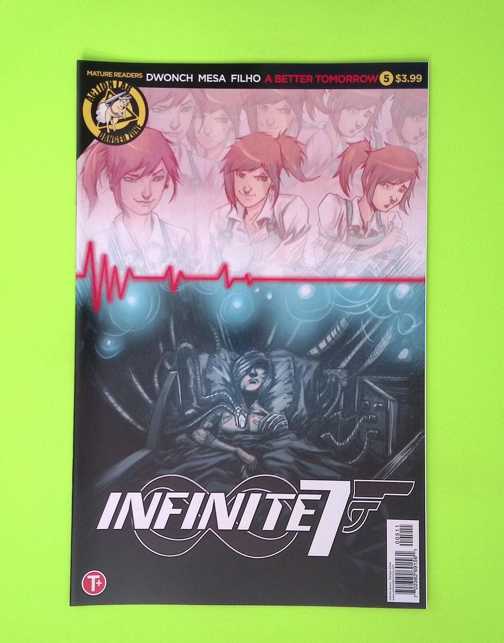 Infinite 7 #5 Danger Zone High Grade Comic Book W292-31