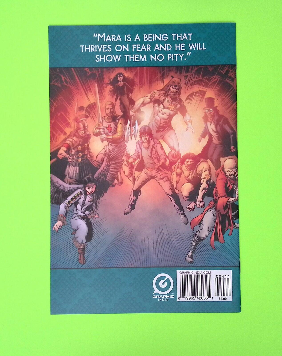 Reincarnation Man #4 Graphic India High Grade Comic Book B81-3