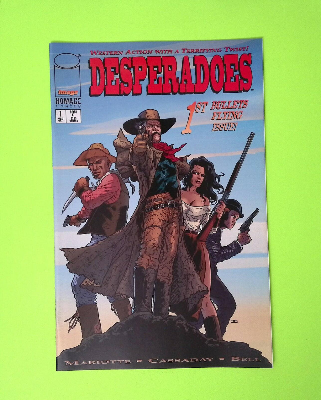 Desperadoes #1 1997 Image Comics 1st App High Grade Comic Book X227-9