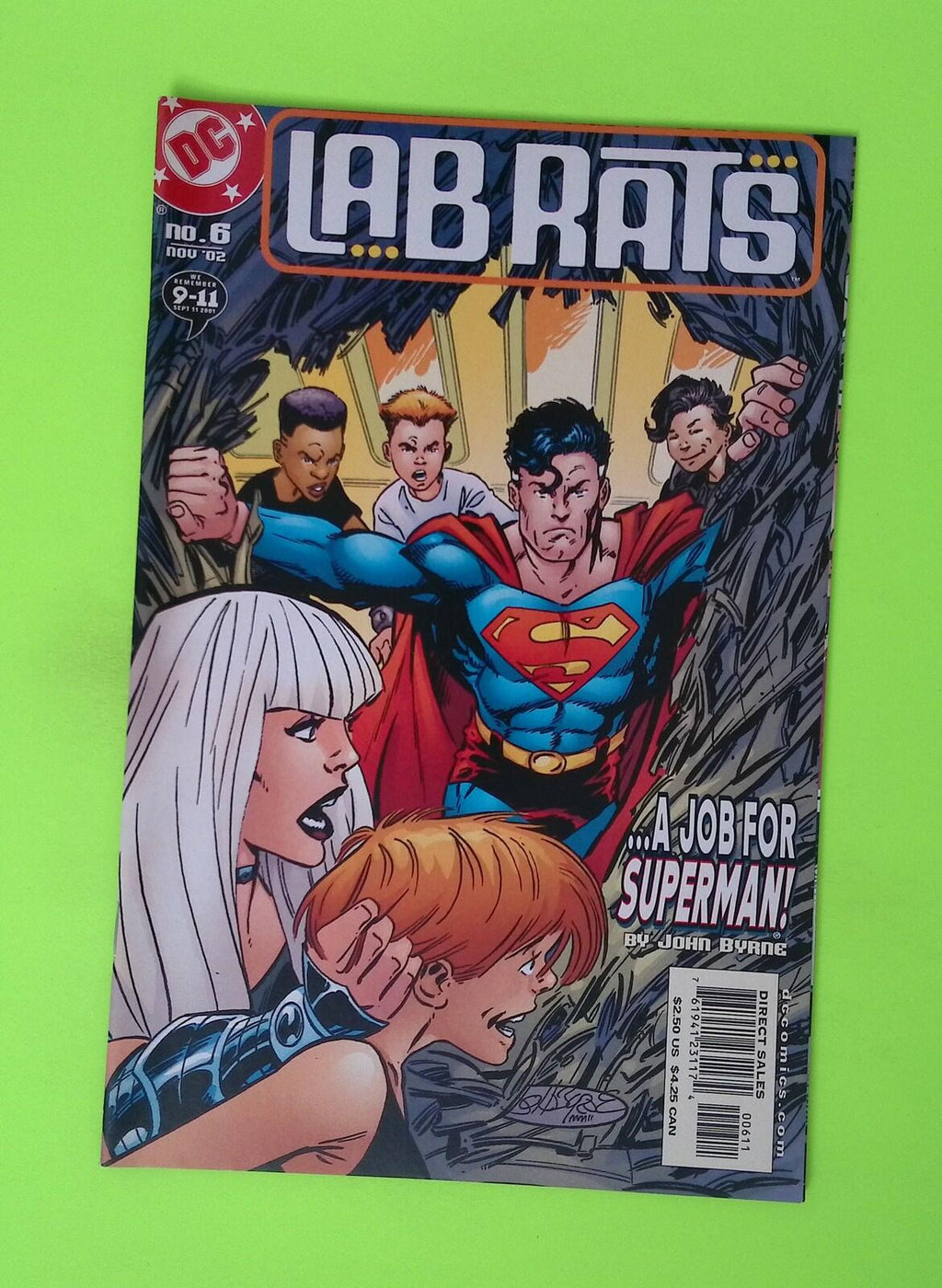 Lab Rats #6 2002 DC Comics High Grade Comic Book X2-187