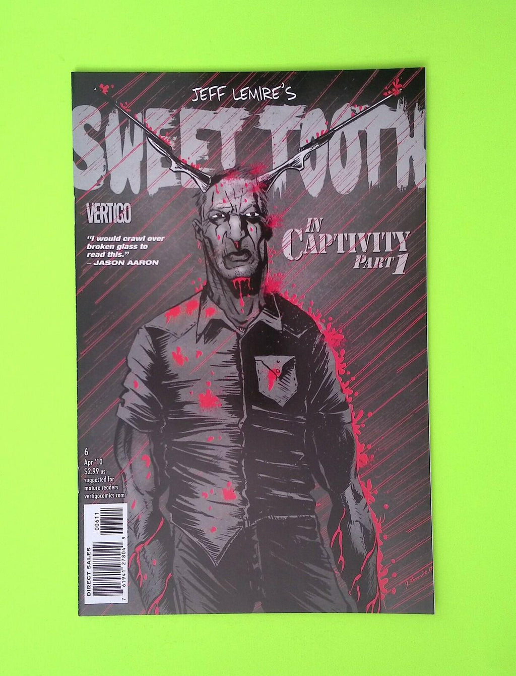 Sweet Tooth #6 2010 Vertigo High Grade Comic Book X77-131