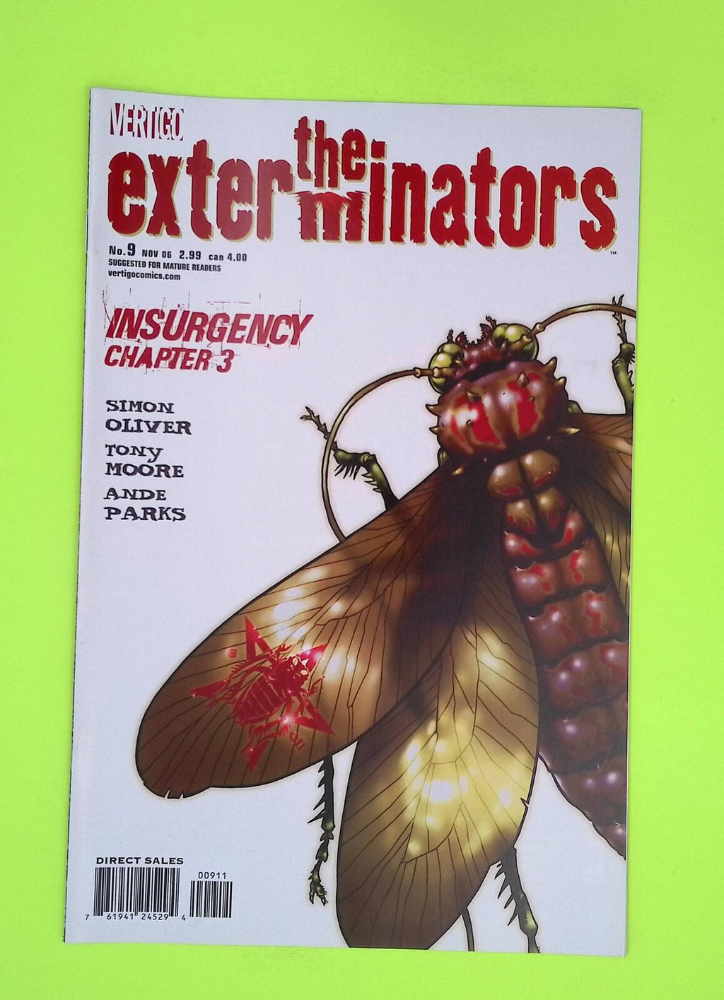 Exterminators #9 2006 Vertigo High Grade Comic Book K80-166