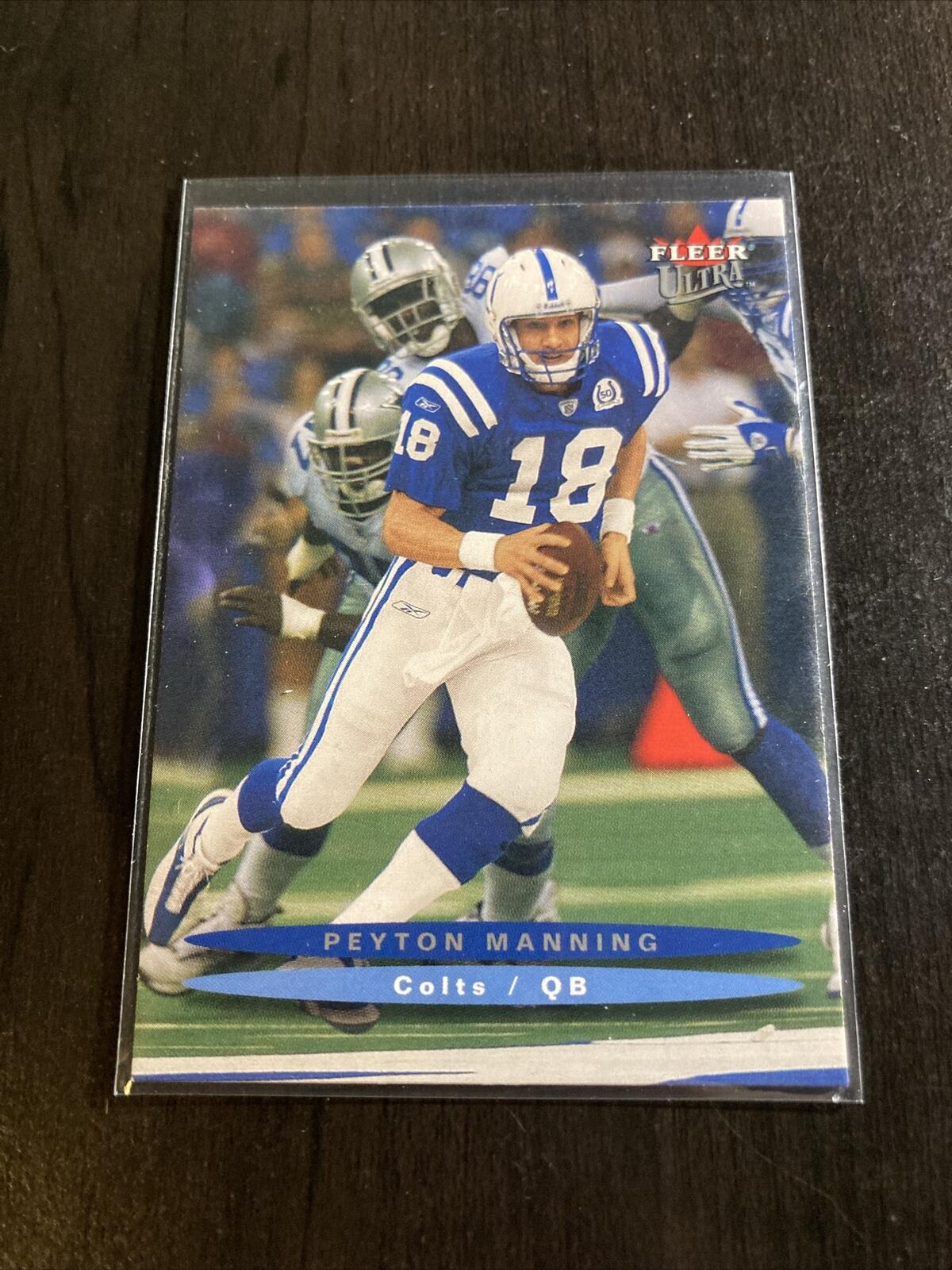 Peyton Manning FLEER ULTRA CARD NFL 2003 T7-252