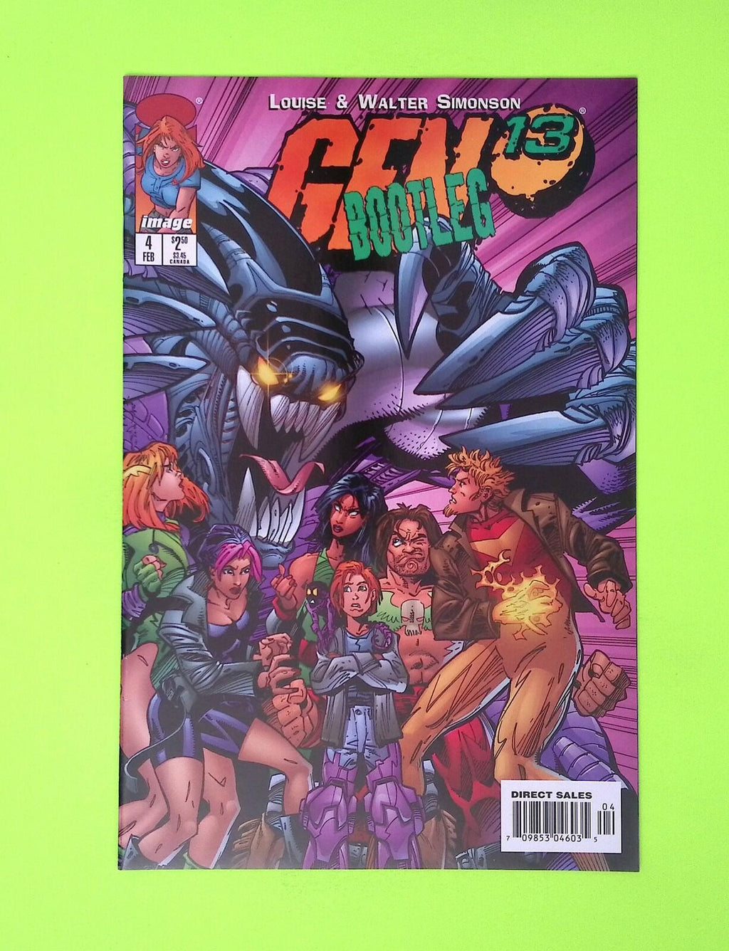 Gen 13 Bootleg #4 1997 Image Comics High Grade Comic Book X6-65
