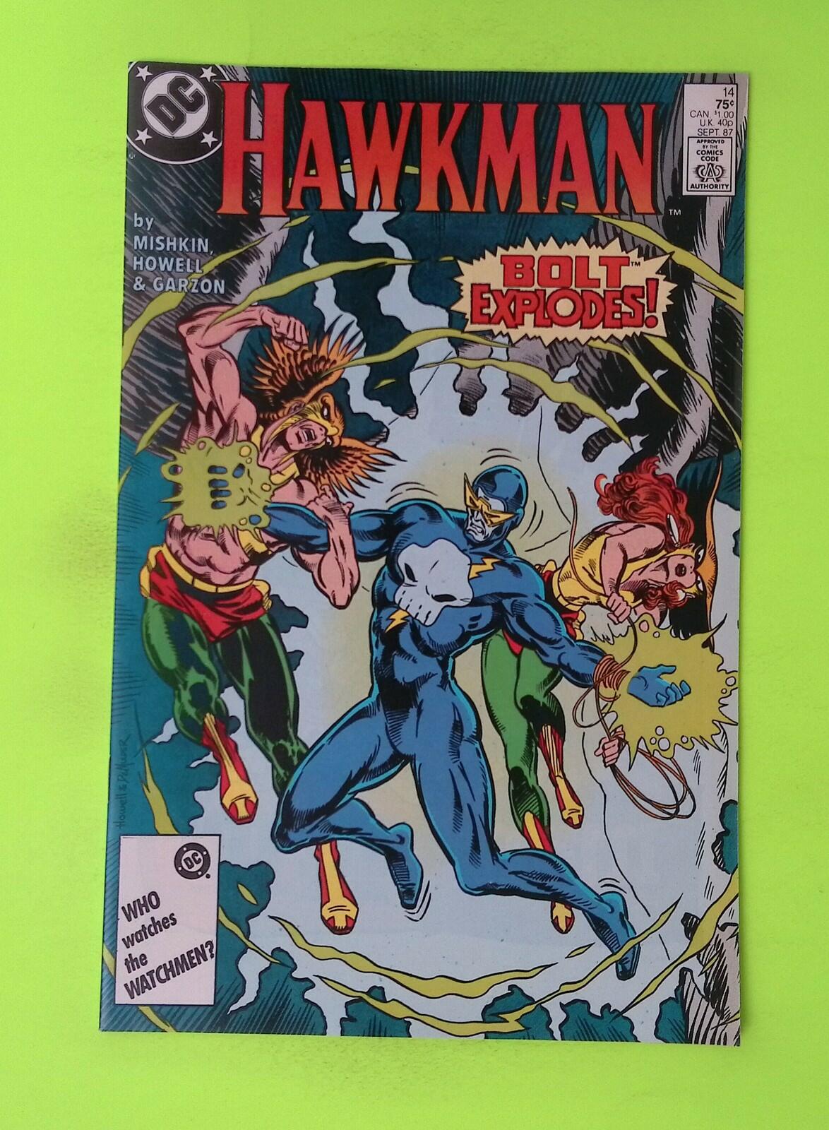Hawkman #14 Vol. 2 1987 DC Comics High Grade Comic Book W34-209