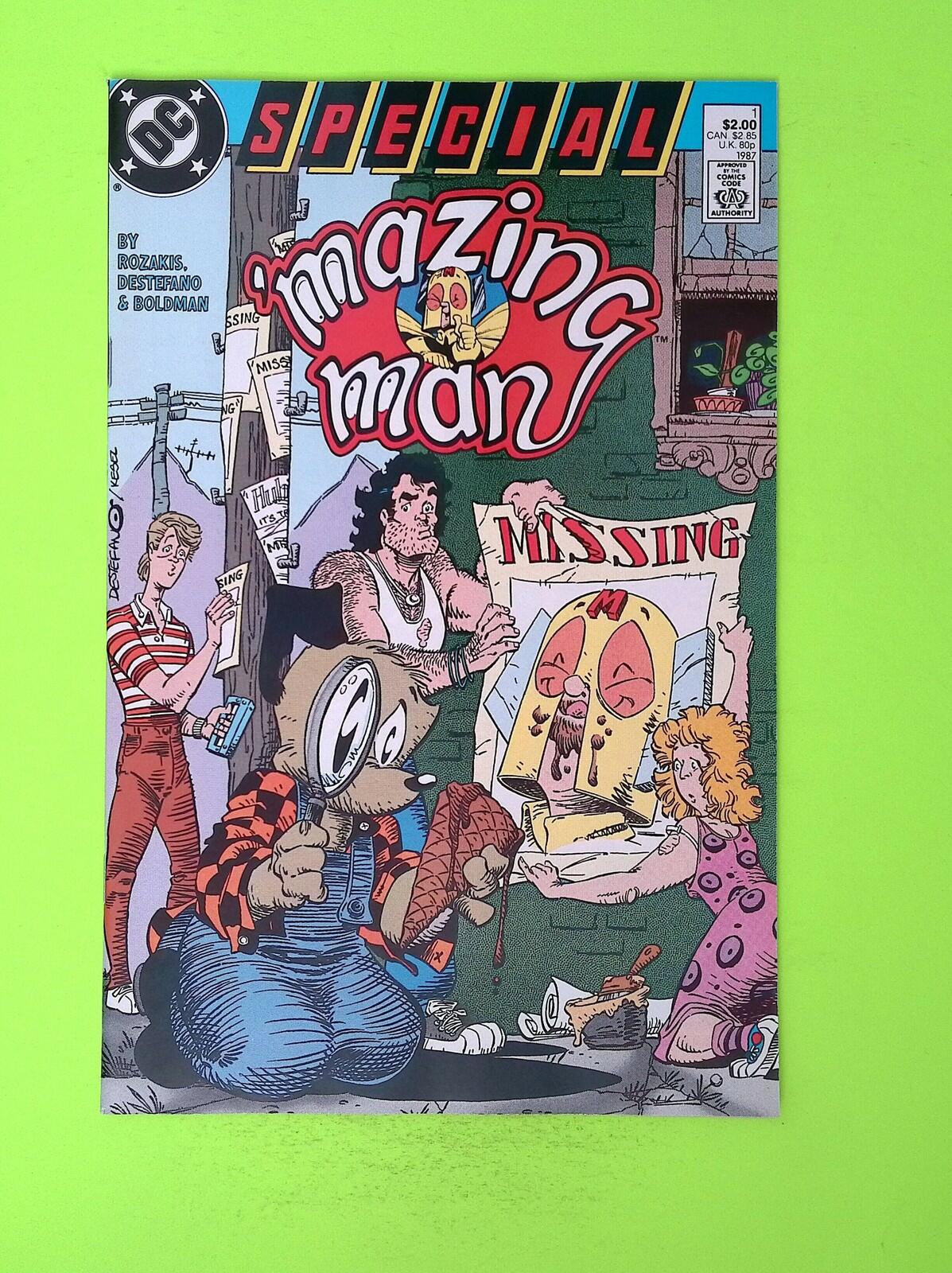 'Mazing Man Special #1 1987 DC Comics Special High Grade Comic Book X80-12