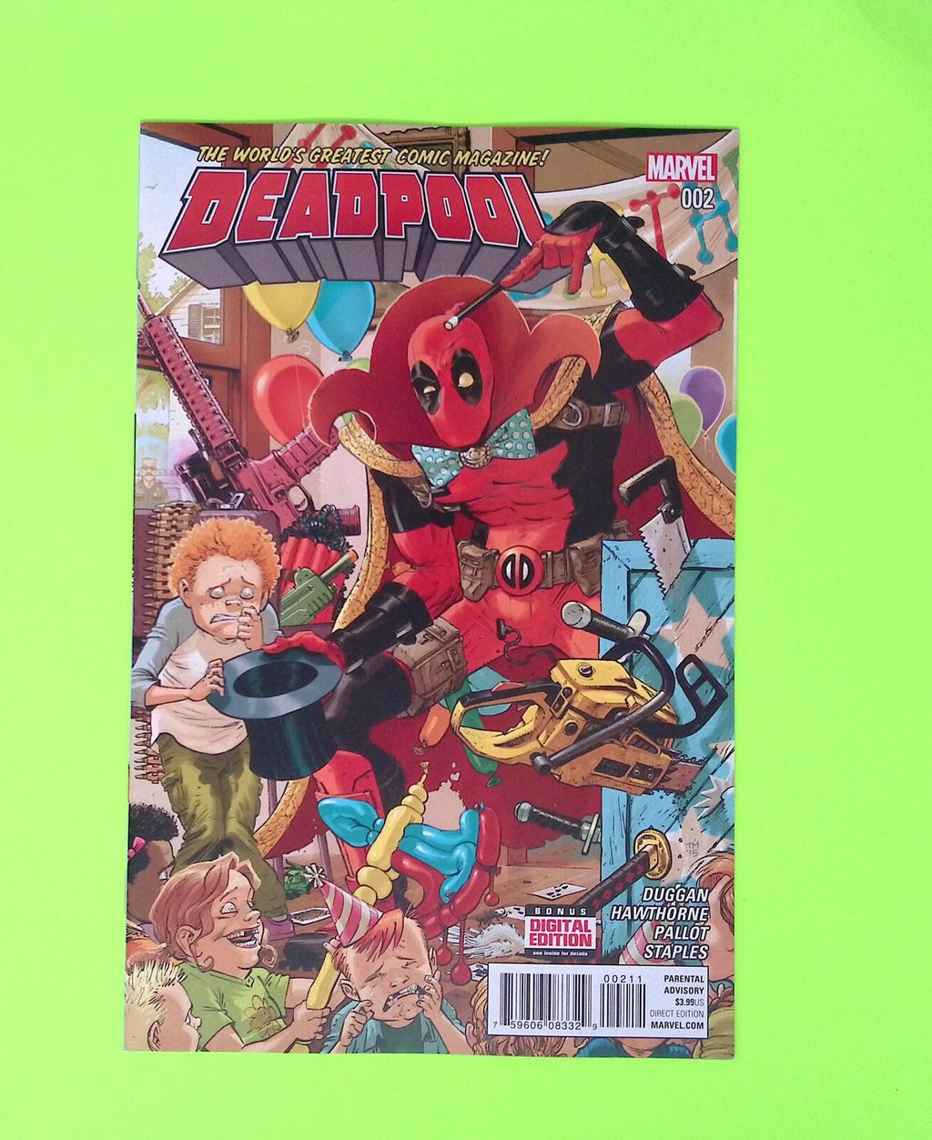 Deadpool #2 Vol. 6 2016 Marvel Comics High Grade Comic Book X266-229