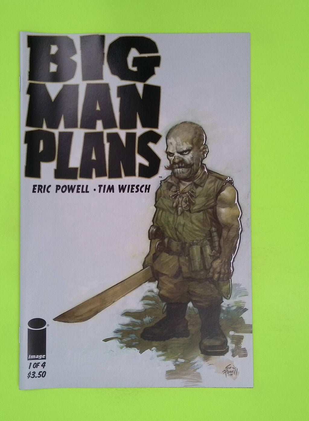 Big Man Plans #1 2015 Image Comics Mid Grade Comic Book K37-111