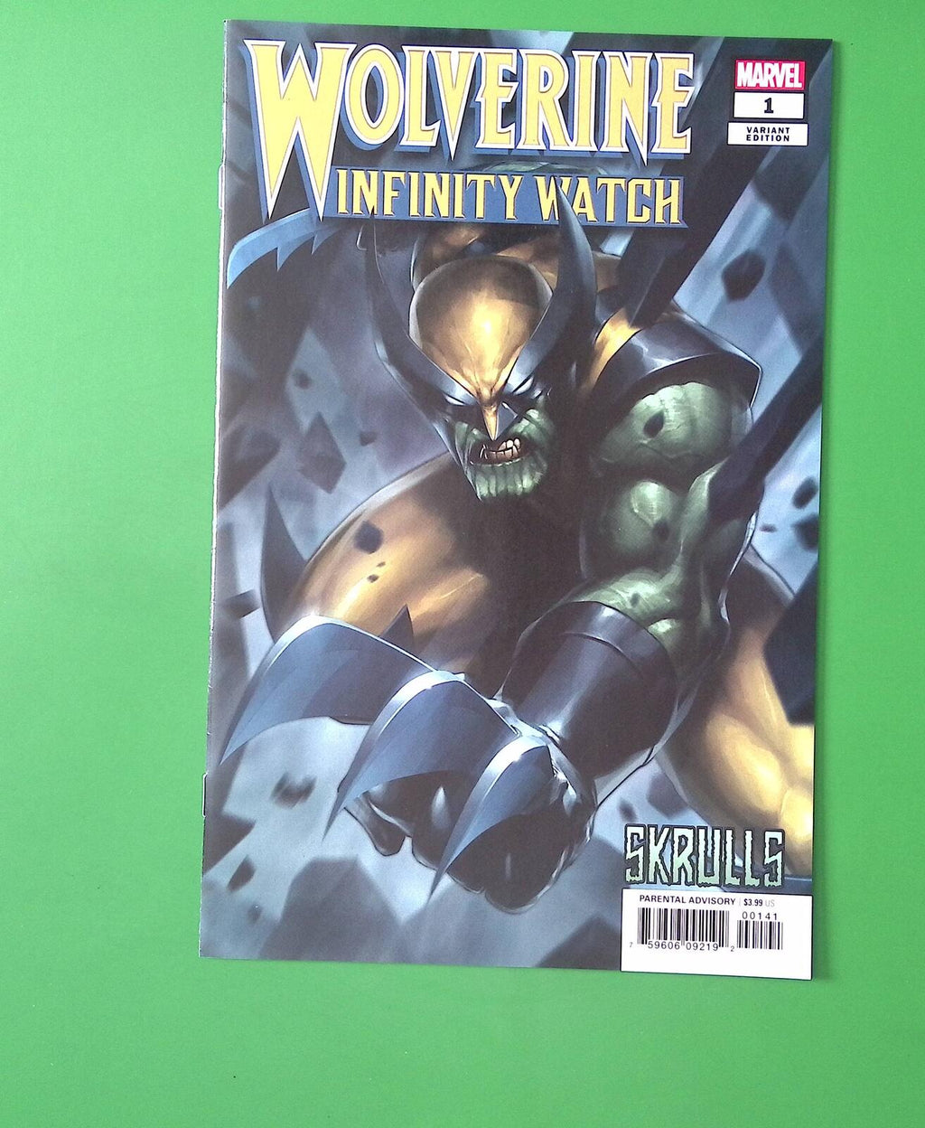 WOLVERINE: INFINITY WATCH #1D HIGH GRADE VARIANT MARVEL COMIC BOOK TS74-238
