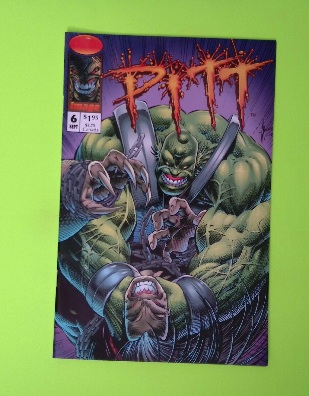 Pitt #6 1994 Image Comics High Grade Comic Book W218-207