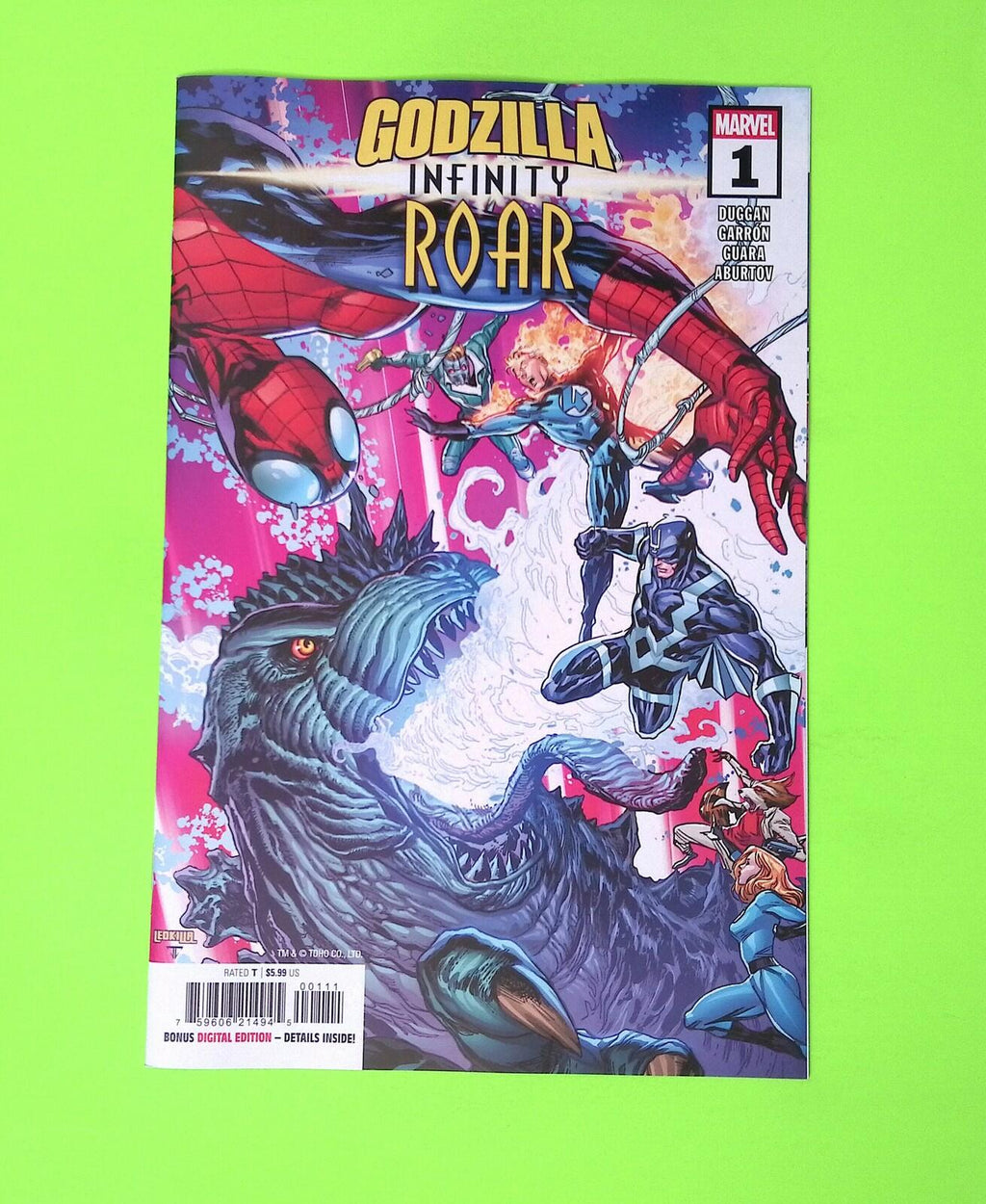 Godzilla Infinity Roar #1 2026 Marvel Comics High Grade Comic Book B34-178