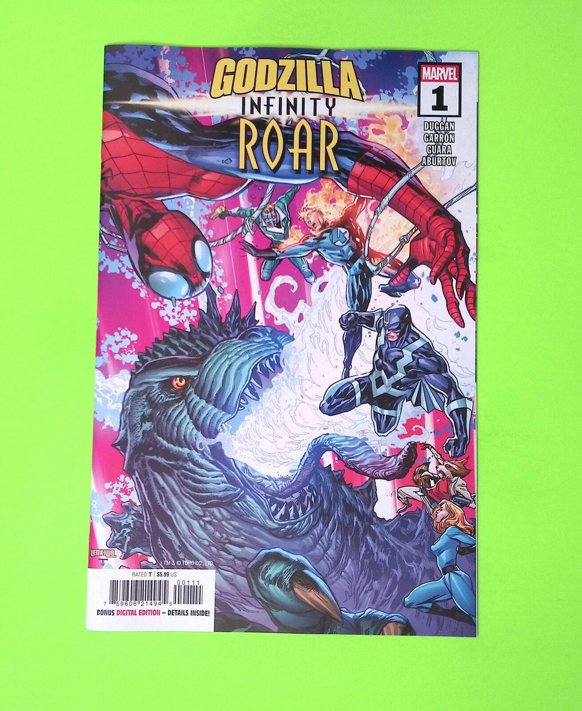 Godzilla Infinity Roar #1 2026 Marvel Comics High Grade Comic Book B34-178