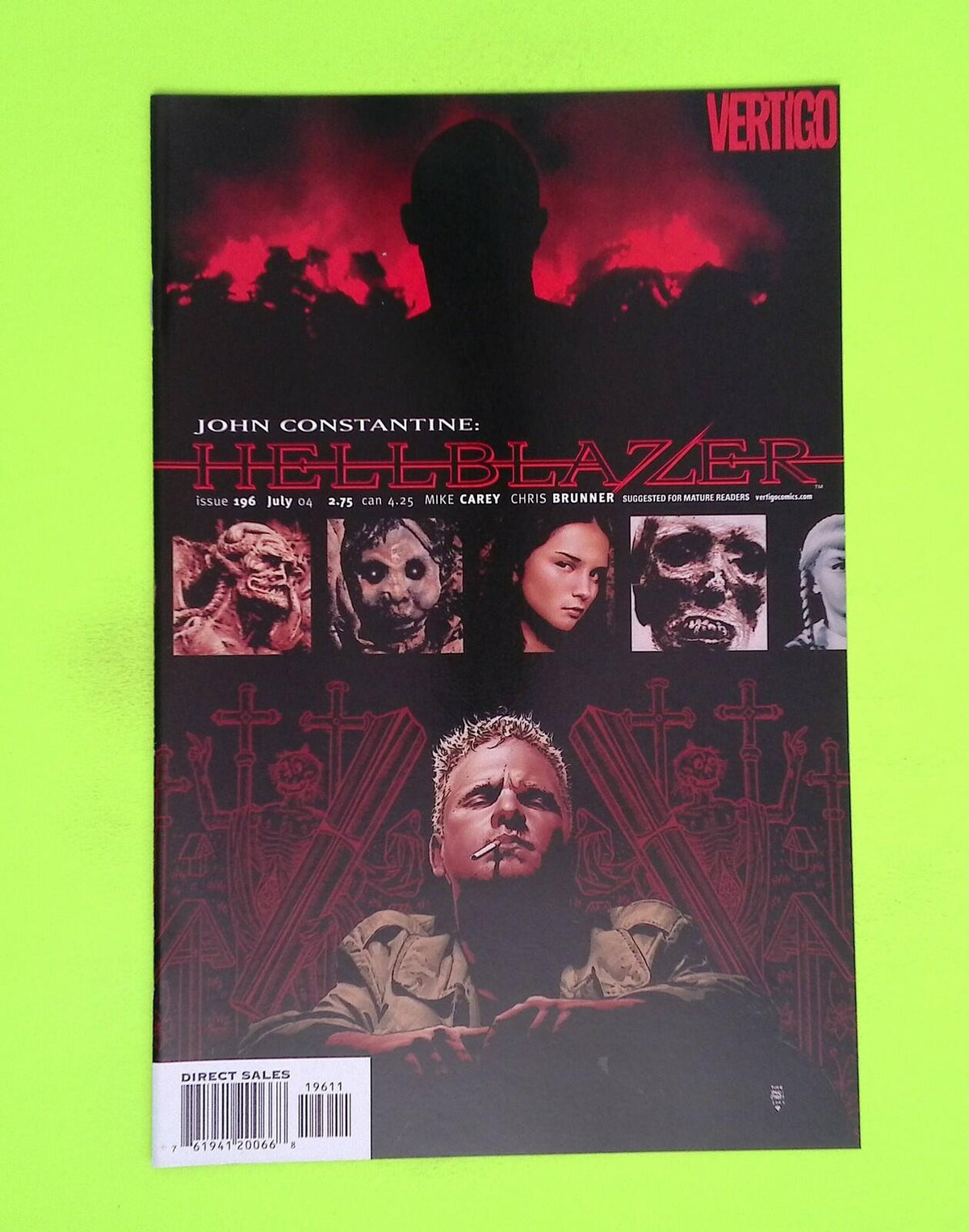 Hellblazer #196 Vol. 1 2004 Vertigo High Grade Comic Book W4-141