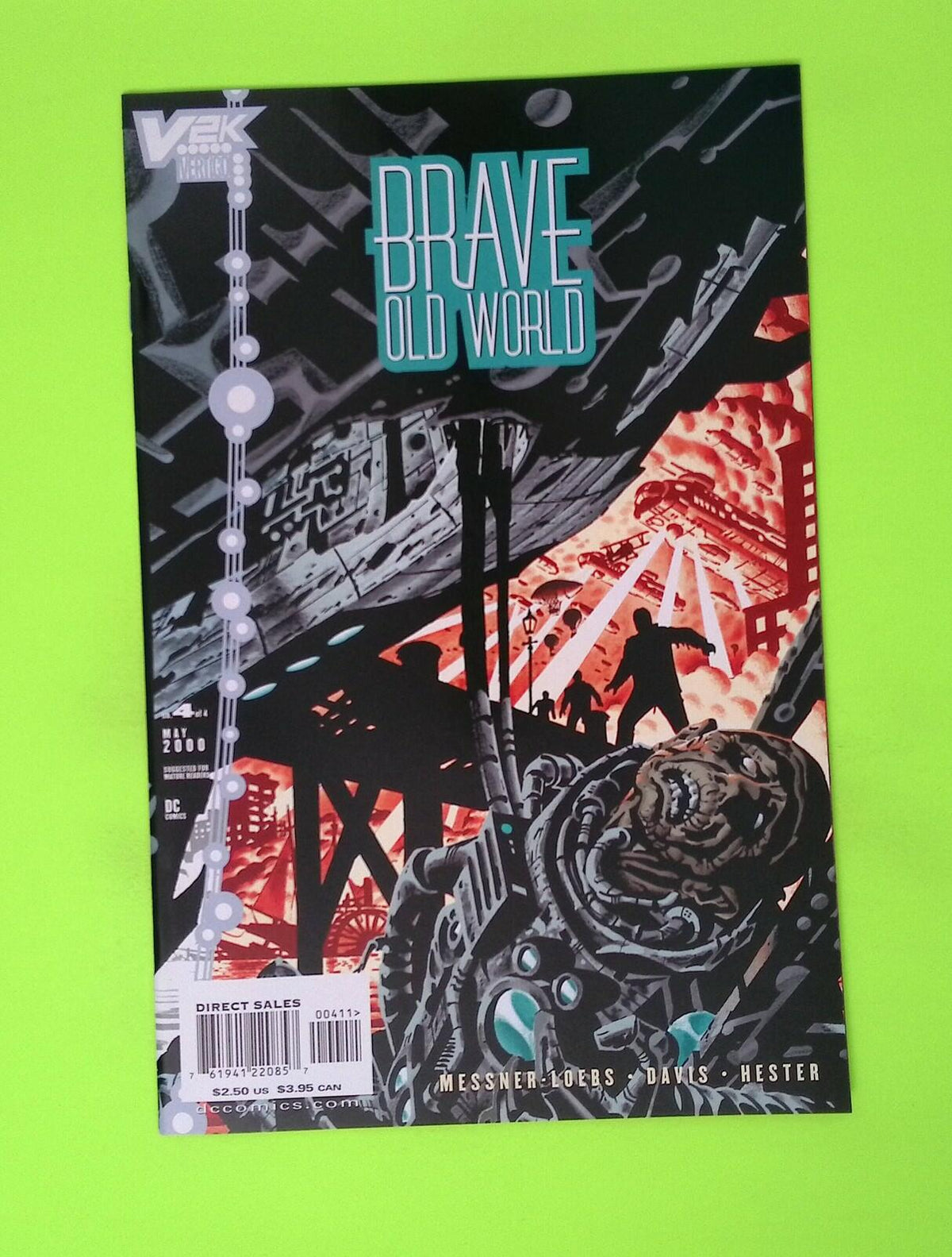 Brave Old World #4 2000 Vertigo High Grade Comic Book R103-75