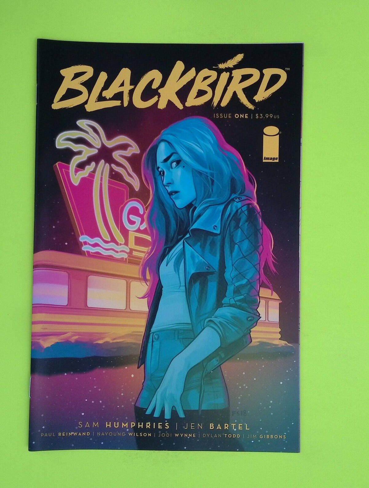 Blackbird #1b 2018 Image Comics Variant High Grade Comic Book J50-163