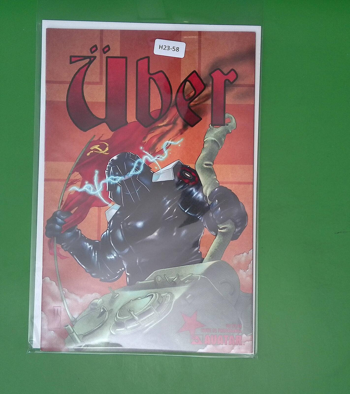 UBER #2C 8.0 VARIANT AVATAR PRESS COMIC BOOK H23-58
