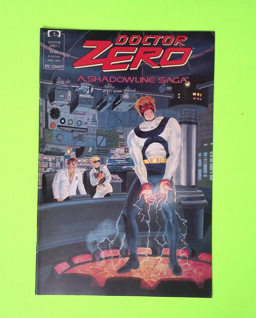 Doctor Zero #7 1989 Epic Comics 8.0 Comic Book Q84-104