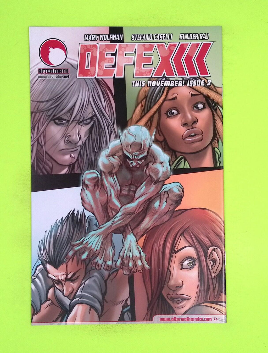 Defex #1b 2004 Devil's Due Publishing Variant High Grade Comic Book J42-153