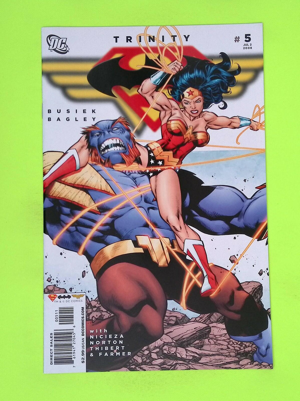 Trinity #5 Vol. 1 2008 DC Comics High Grade Comic Book P27-23