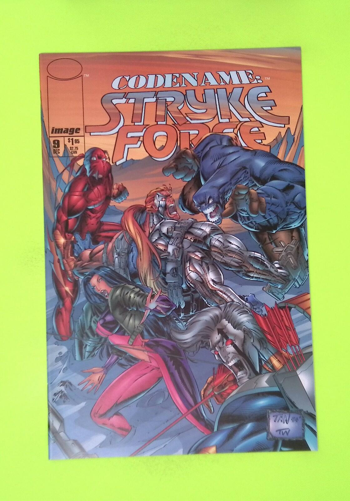 Codename Stryke Force #9 1994 Image Comics High Grade Comic Book W19-241