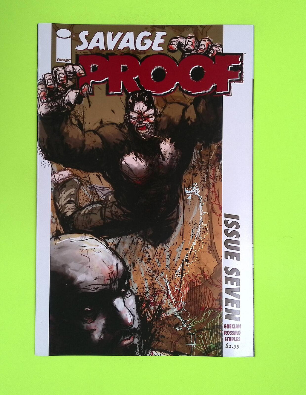 Proof #7 2008 Image Comics High Grade Comic Book M19-110