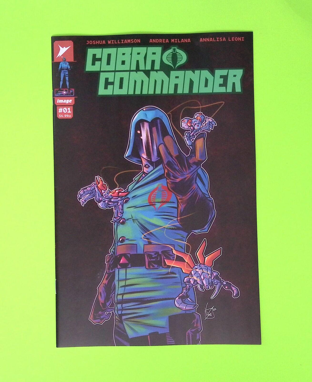 Cobra Commander #1comic mint 2024 Skybound Variant High Grade X266-211