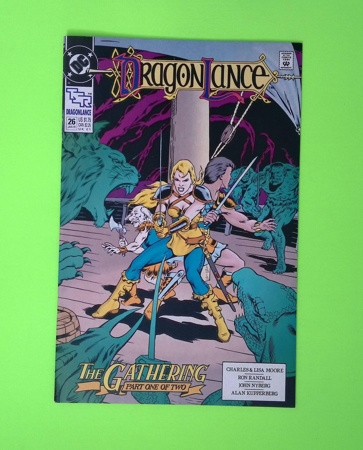 Dragonlance #26 1991 DC Comics High Grade Comic Book W313-112