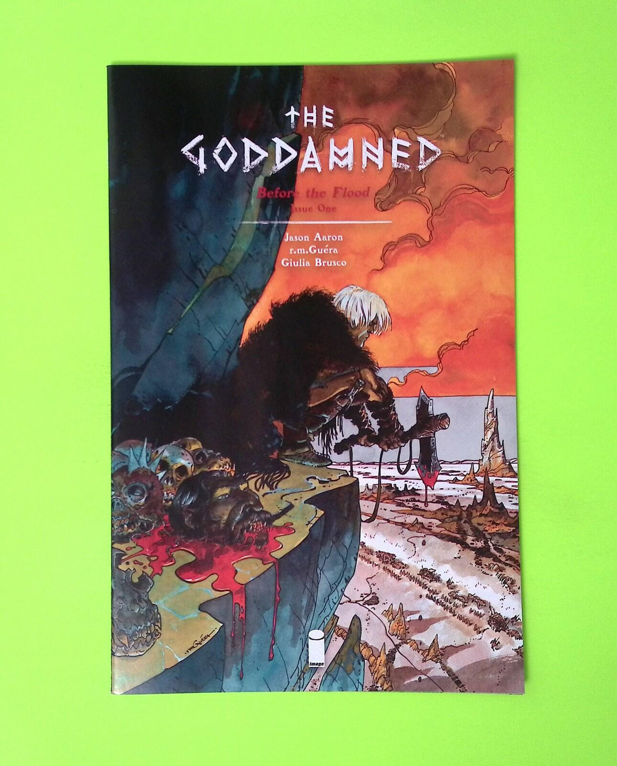 The Goddamned #1 2015 Image Comics High Grade Comic Book Q76-226