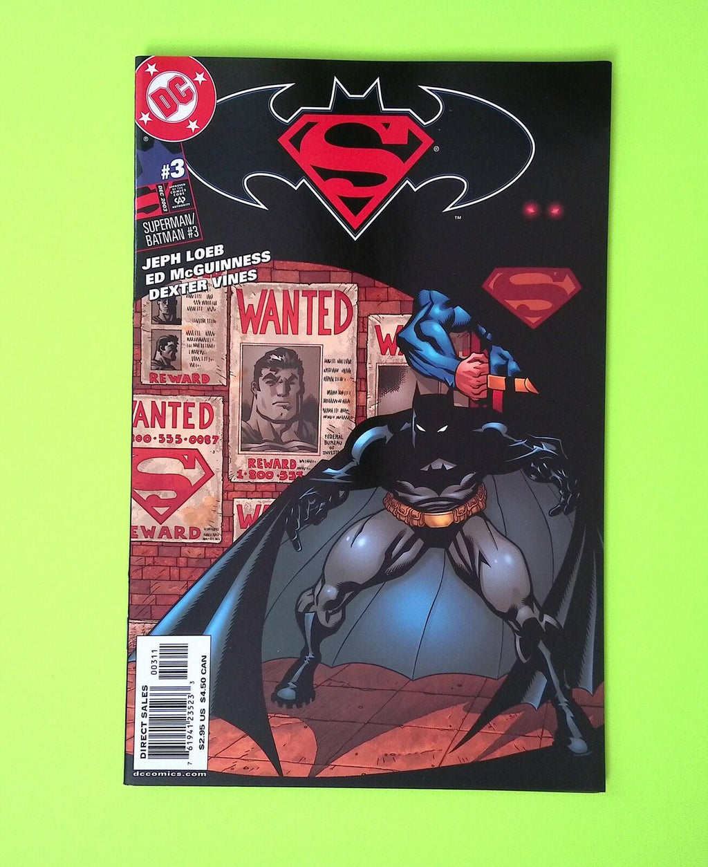 Superman/Batman #3 2003 DC Comics High Grade Comic Book Q34-122