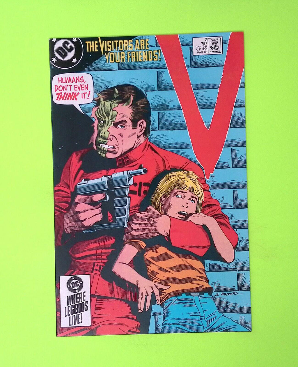 V #2 1985 DC Comics High Grade Comic Book Q13-192