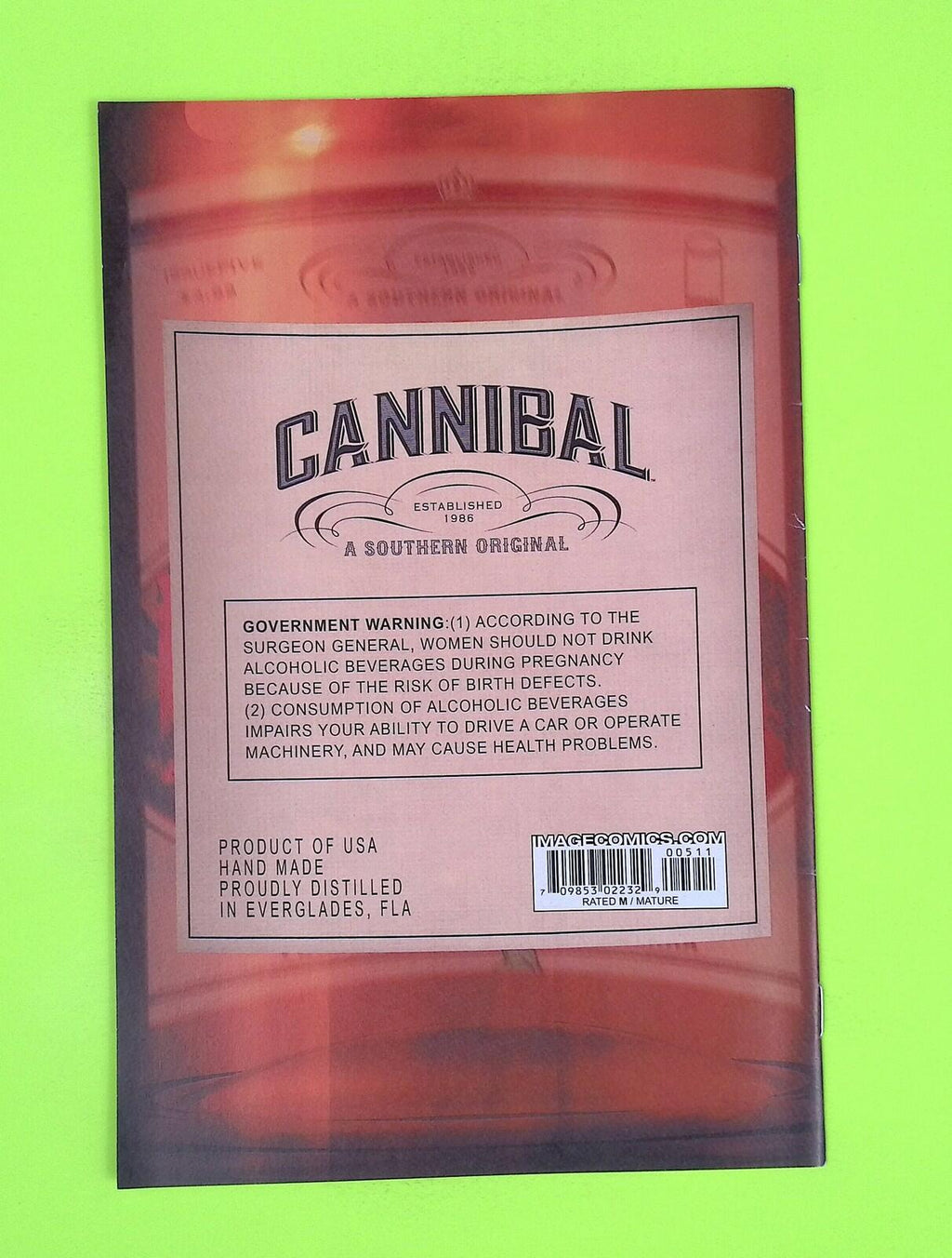 Cannibal #5 2017 Image Comics High Grade Comic Book G83-236