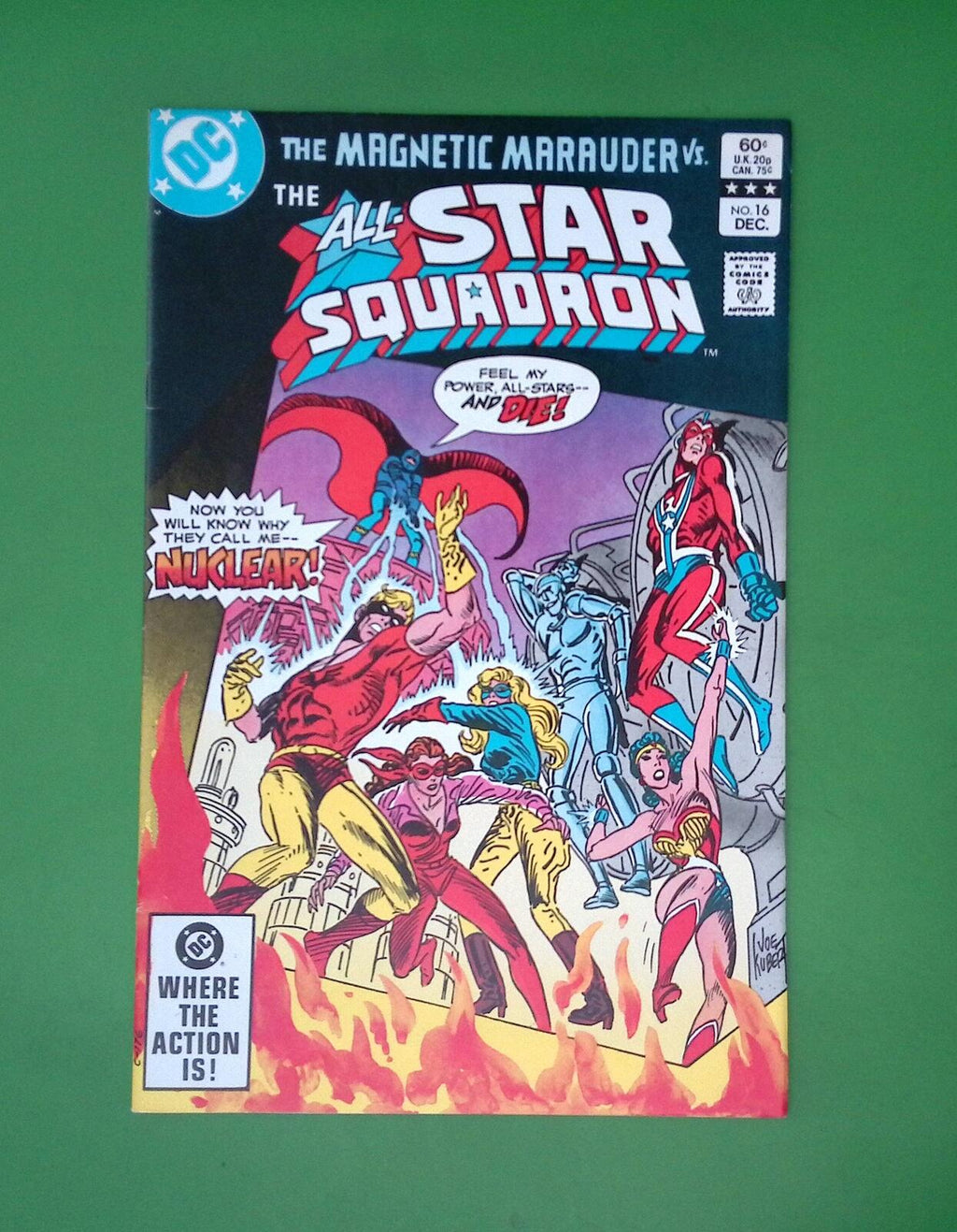 All-Star Squadron #16 1982 DC Comics 8.0 Comic Book H71-161