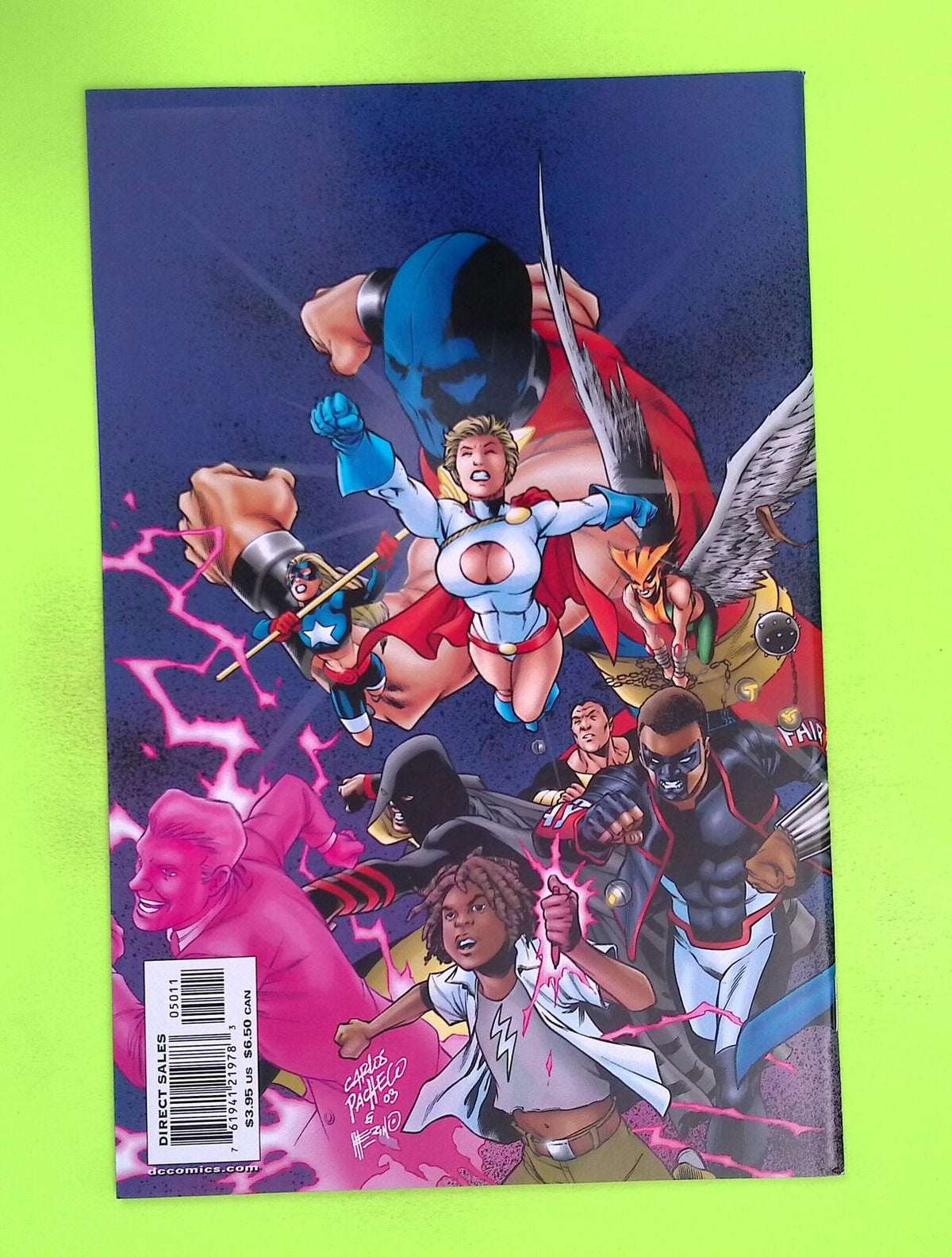 JSA #50 2003 DC Comics High Grade Comic Book L96-242