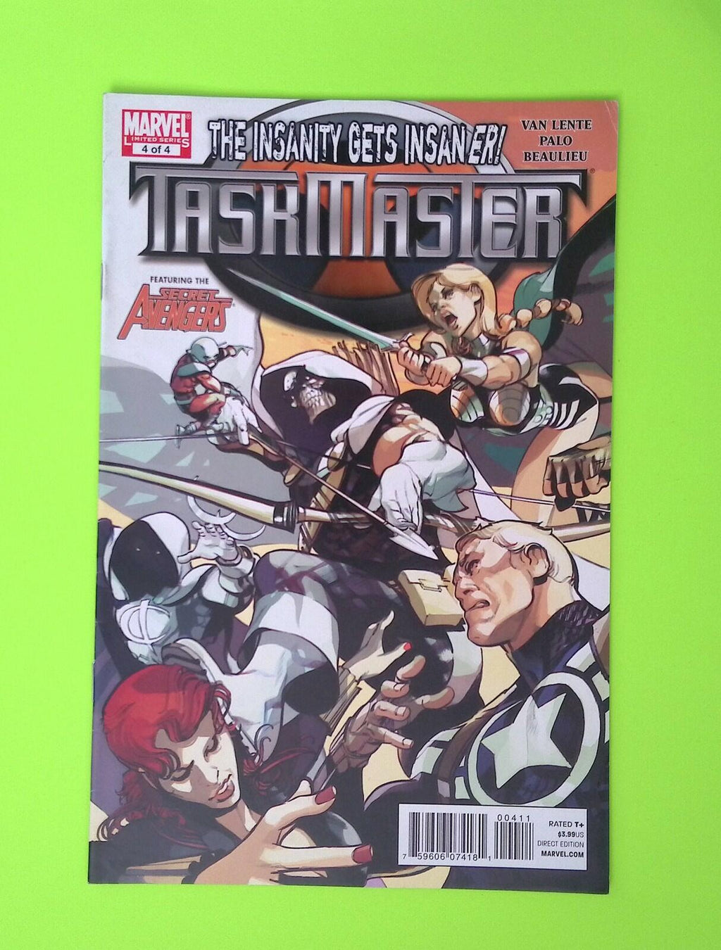 Taskmaster #4 Vol. 2 2011 Marvel Comics 8.0 Comic Book X111-49