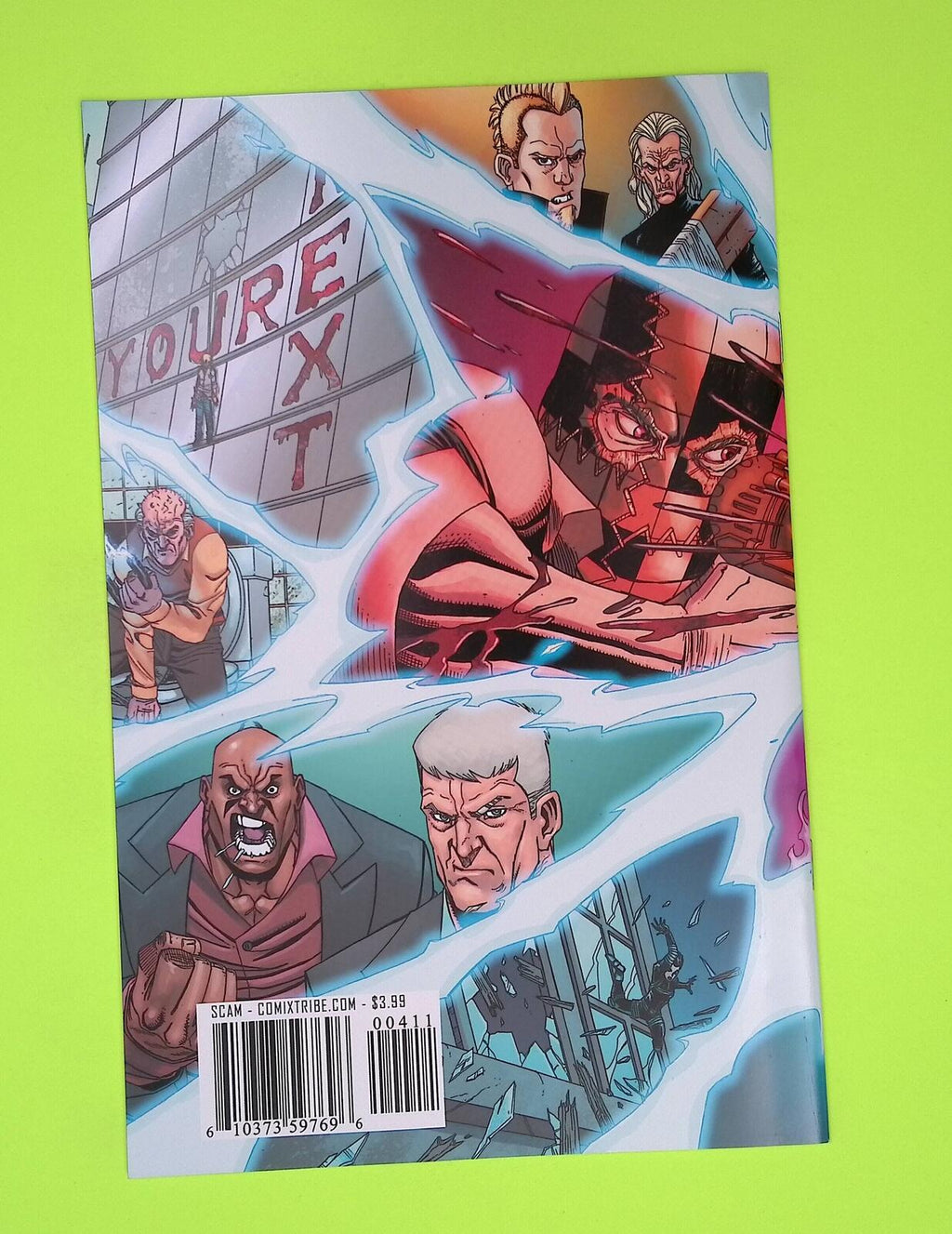 Scam #4 2013 ComixTribe 8.0 Comic Book L76-124