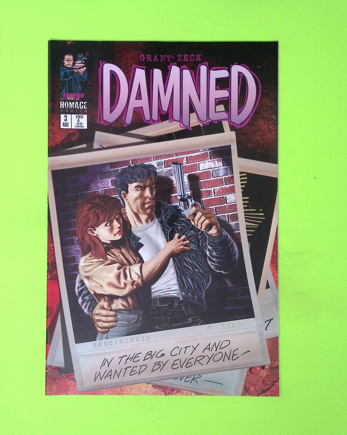 Damned #3 1997 Image Comics High Grade Comic Book Q24-109