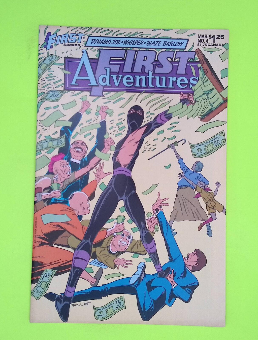 First Adventures #4 First Comics High Grade Comic Book A33-248