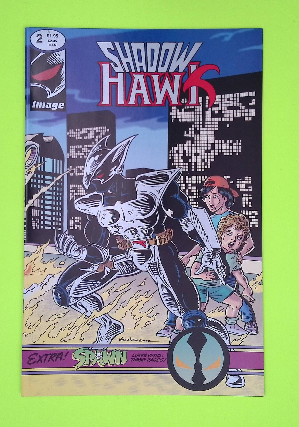 Shadowhawk #2 Vol. 1 1992 Image Comics High Grade Comic Book A19-78