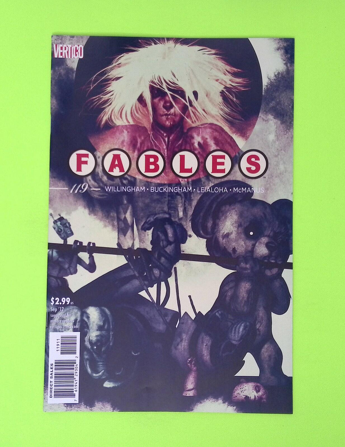 Fables #119 2012 Vertigo 8.0 Comic Book W169-303