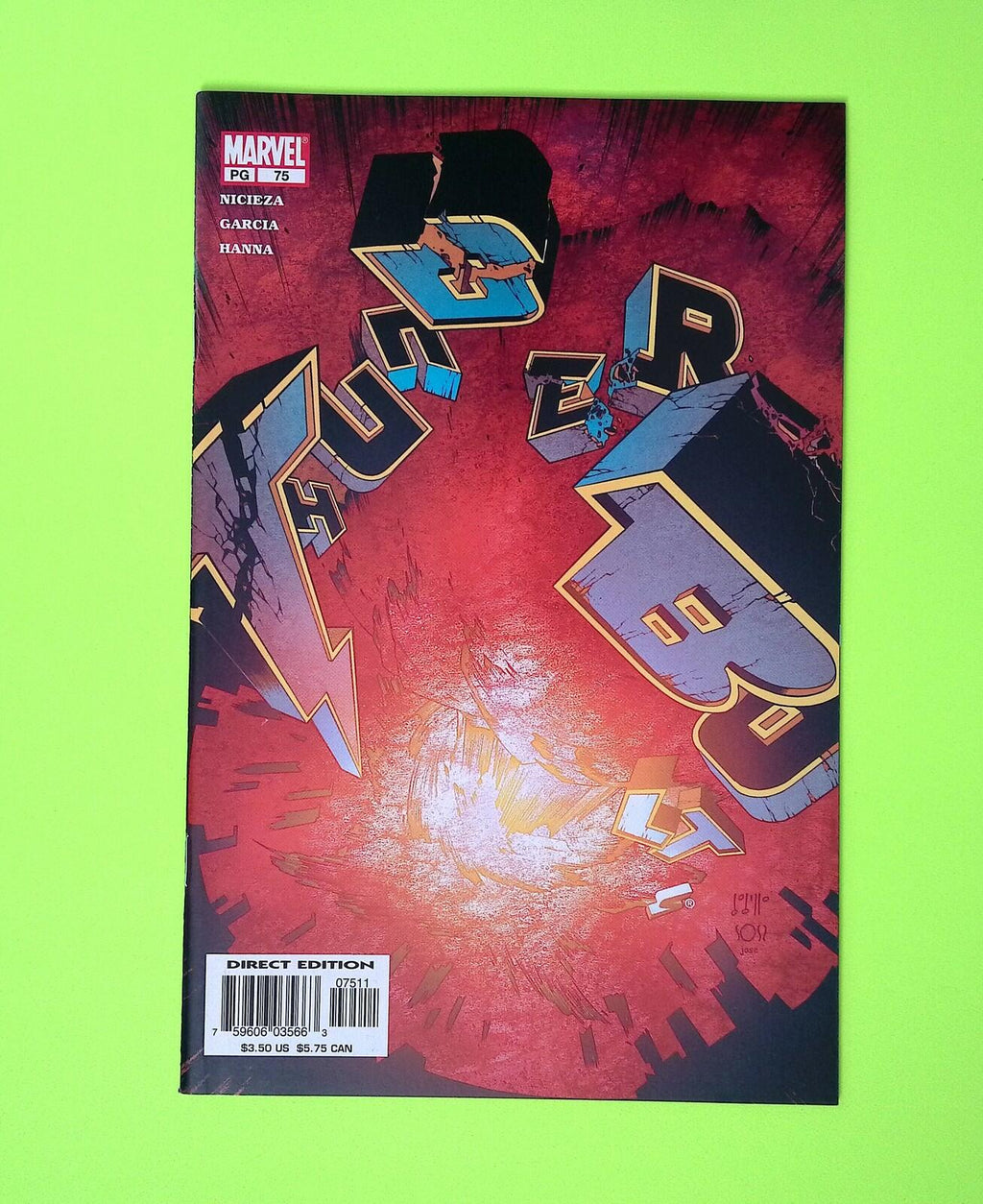 Thunderbolts #75 Vol. 1 2003 Marvel Comics High Grade Comic Book Q34-22