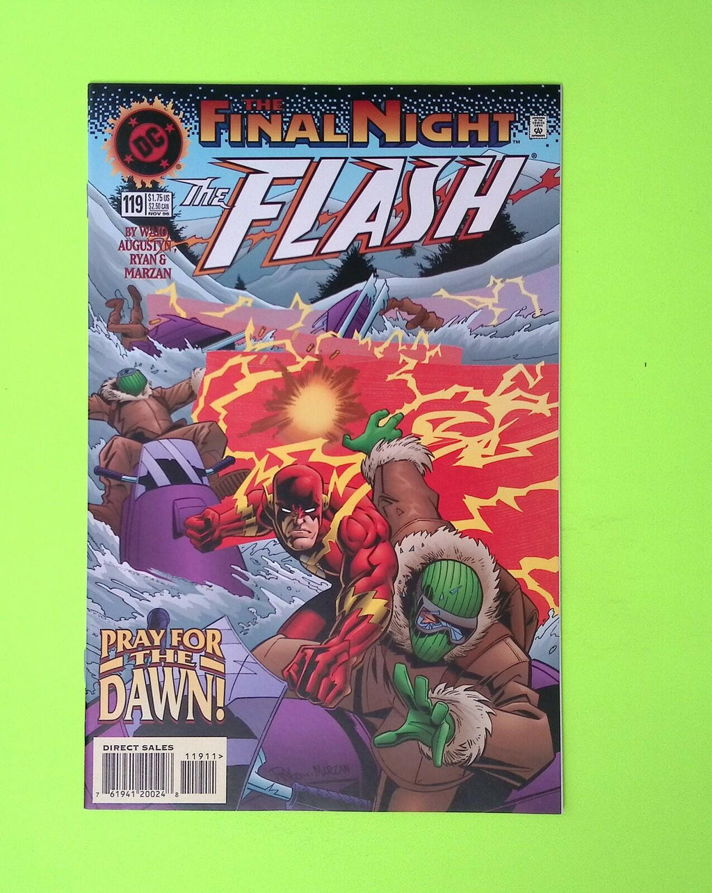 Flash #119 Vol. 2 1996 DC Comics High Grade Comic Book Q21-181