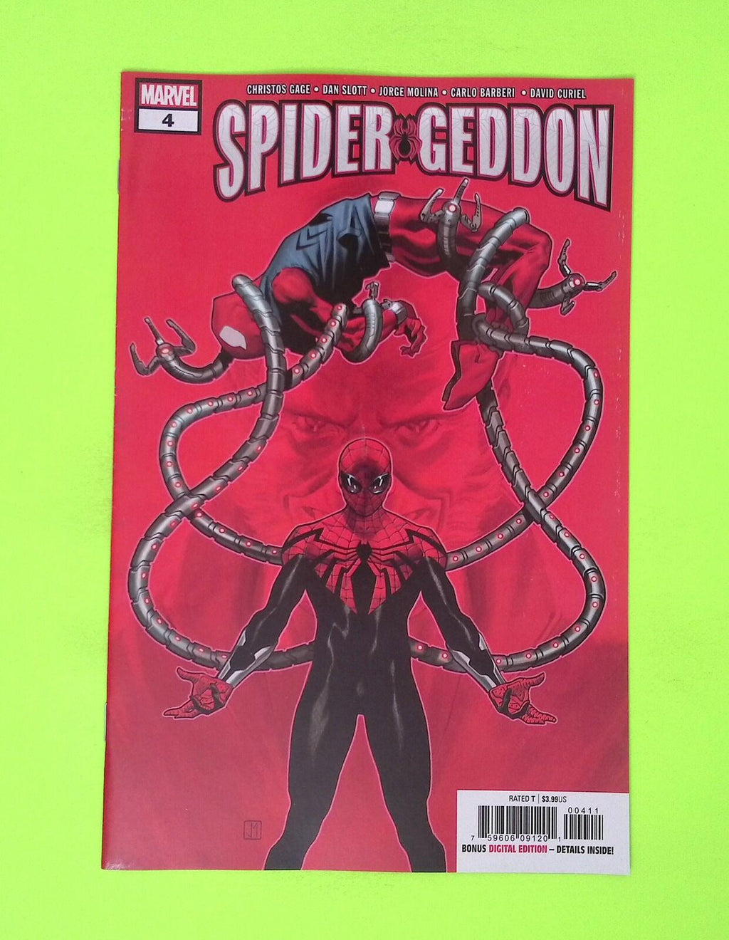 Spider-Geddon #4 2019 Marvel Comics Hight Grade Comic Book W142-12