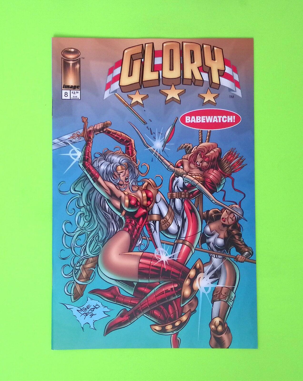 Glory #8 Vol. 1 1995 Image Comics High Grade Comic Book B87-155