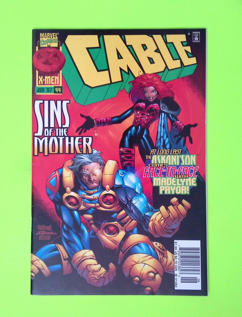 Cable #44 Vol. 1 1997 Marvel Comics High Grade Comic Book X115-217