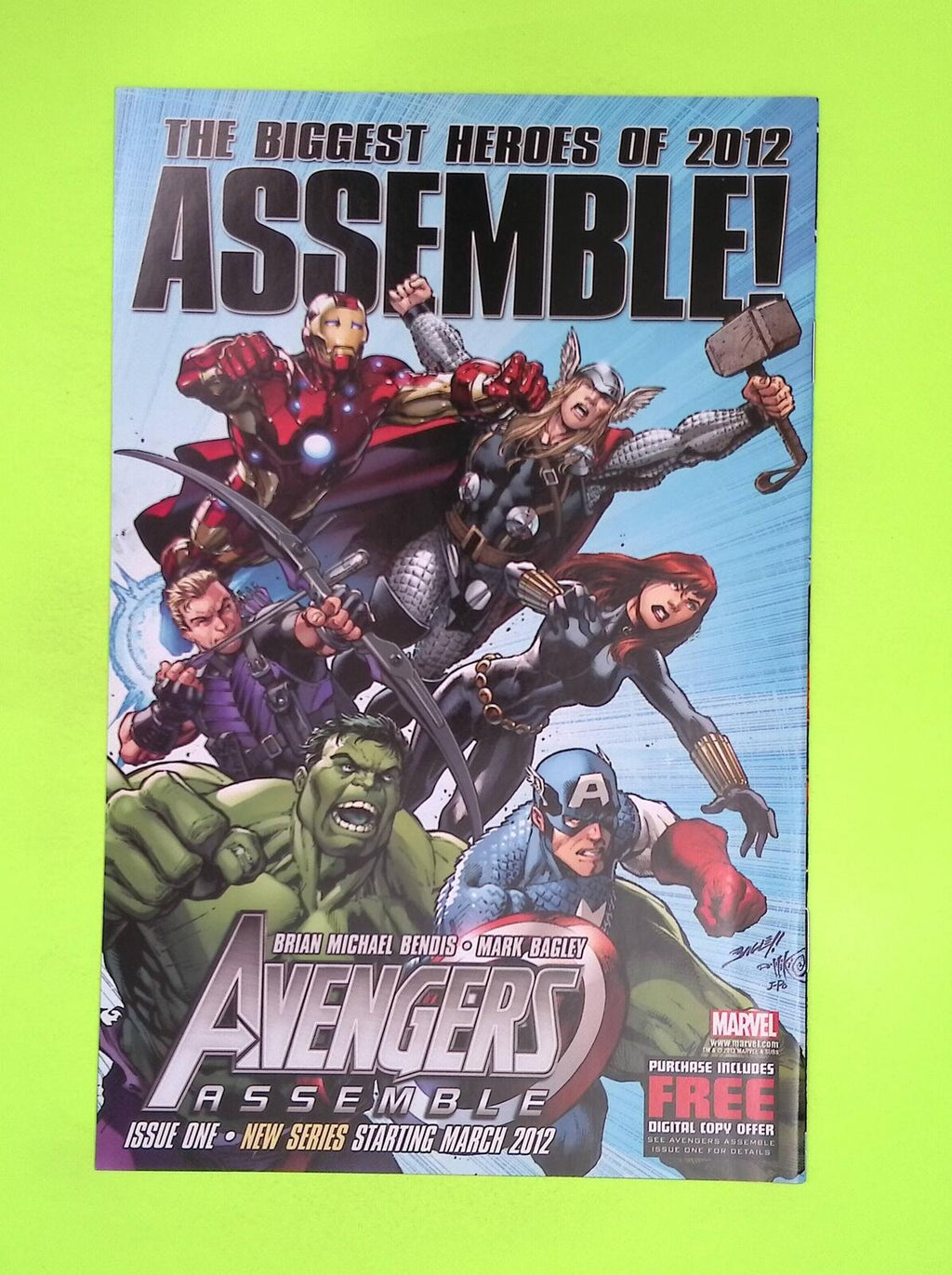 Avengers X-Sanction #3 2012 Marvel Comics Mid Grade Comic Book L74-77
