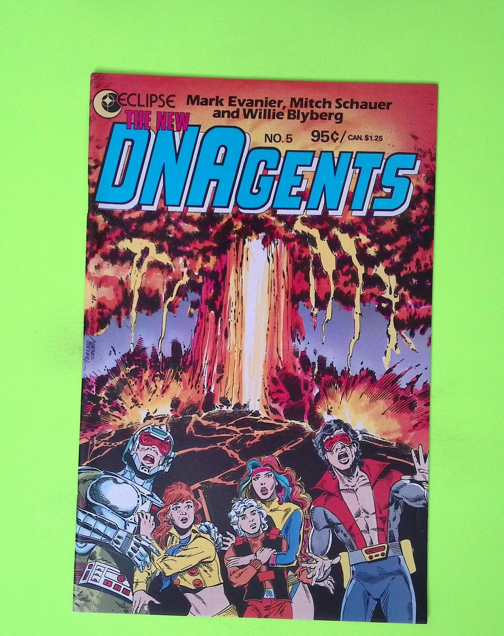 New DNAgents #5 Vol. 2 1986 Eclipse Comics High Grade Comic Book X107-14