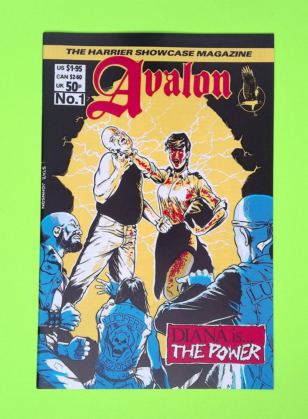 Avalon #1 1986 Harrier Comics 8.0 Comic Book W129-43