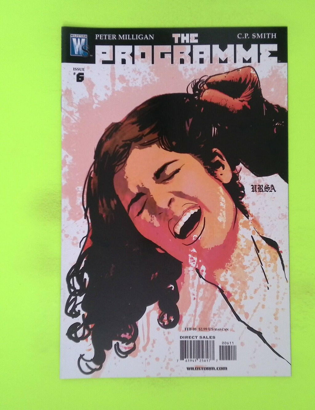 Programme #6 WildStorm Productions High Grade Comic Book W11-284