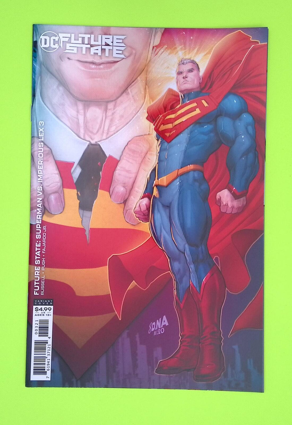 Future State Superman vs. Imperious Lex #3b 2021 DC Comics Variant V97-42